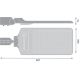 LEDVANCE URBAN AREA E 200W 830 IP65 GY EUE 
